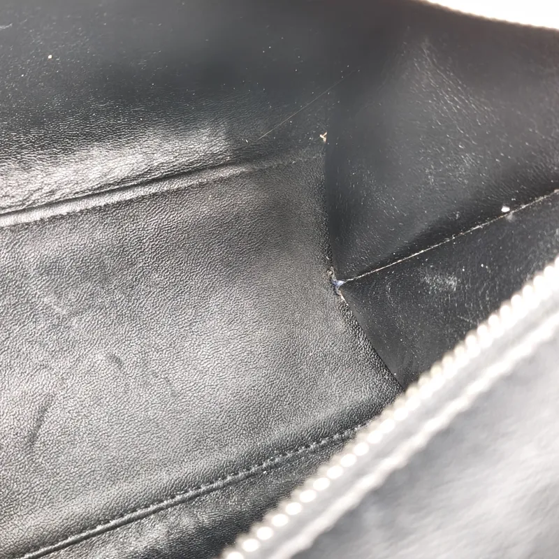 FENDI Top Handle Bag Top Handle Bag Black Calfskin 21.5 × 11 × 17 cm — detail view 10 of 11