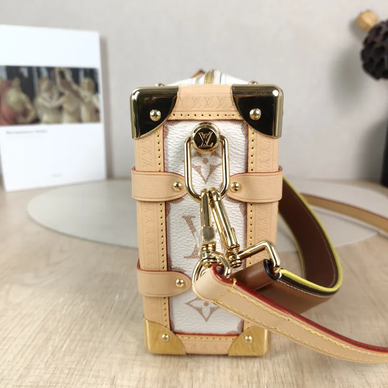 Louis Vuitton Crossbody Bag Side Trunk East West Box PVC Medium 28 × 7 × 15 cm — detail view 6 of 10