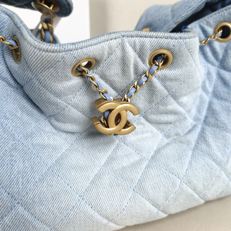 Chanel Shoulder Bag 25Bag Blue Small 26 × 14 × 30 cm — detail view 4 of 11