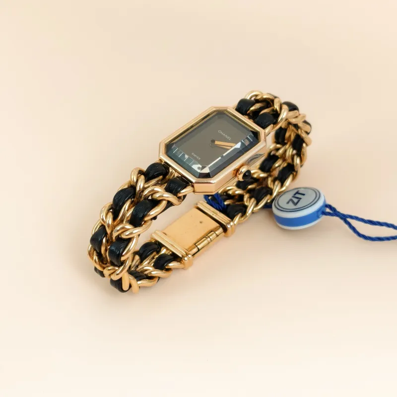 Chanel Watch Première Édition Originale Black with Gold-Tone Hardware Black with Gold-Tone Hardware L 26.1mm x 20mm — cover view 2 of 8