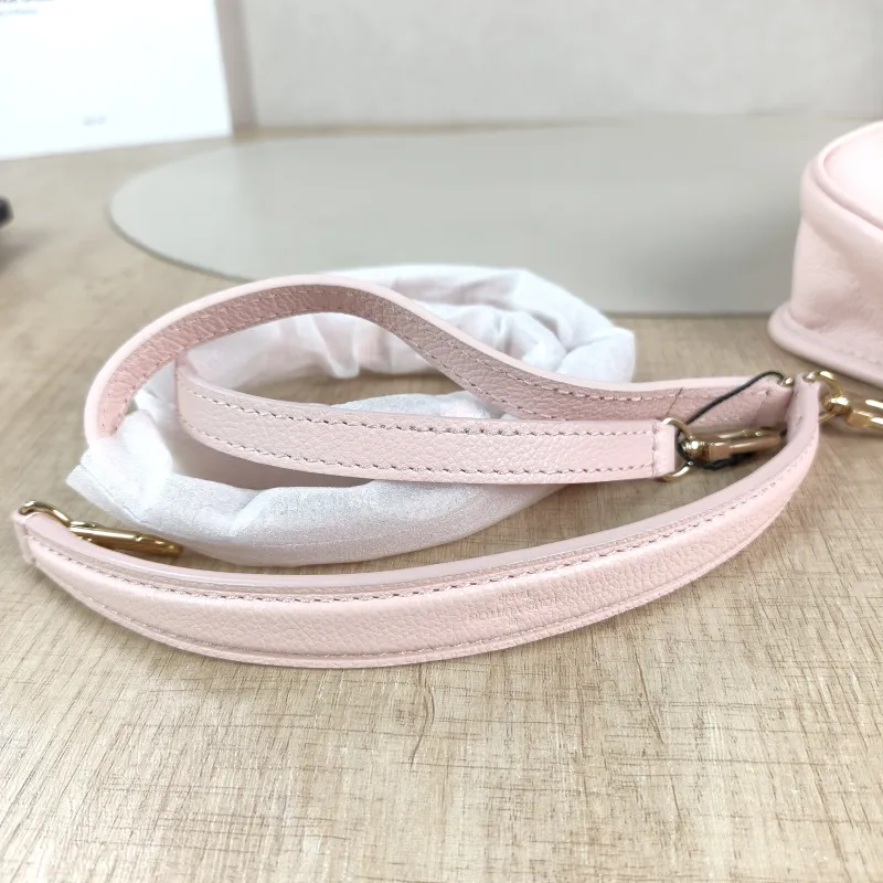 Louis Vuitton Crossbody Bag Diane Baguette Bag Monogram Empreinte Embossed Calfskin nano 19 × 6 × 10.5 cm — detail view 9 of 13