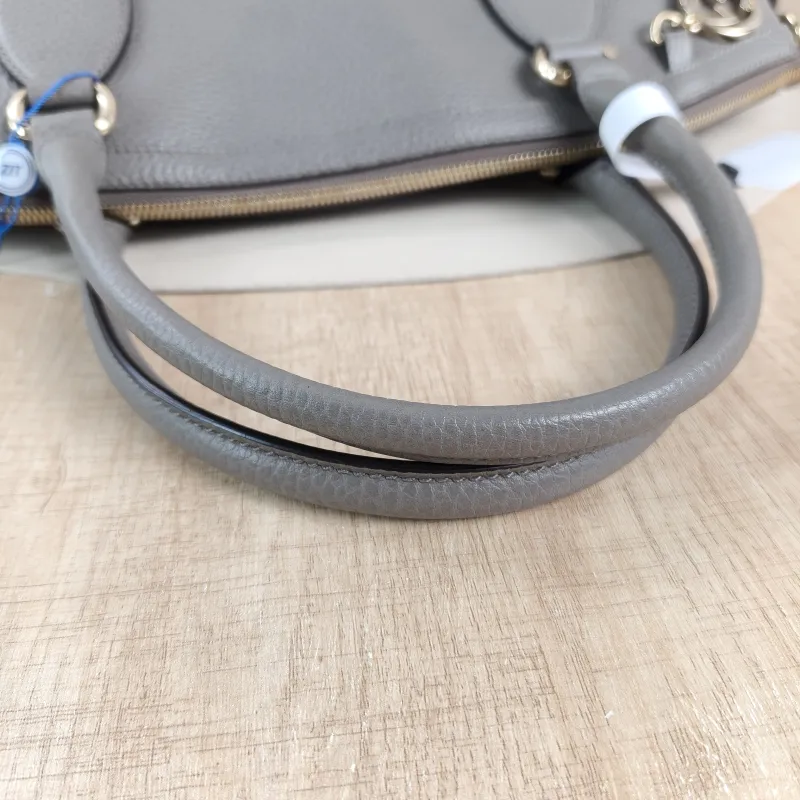 GUCCI Shoulder Bag Tote Bag Grey Calfskin One Size 33 × 14 × 25 cm — detail view 5 of 13