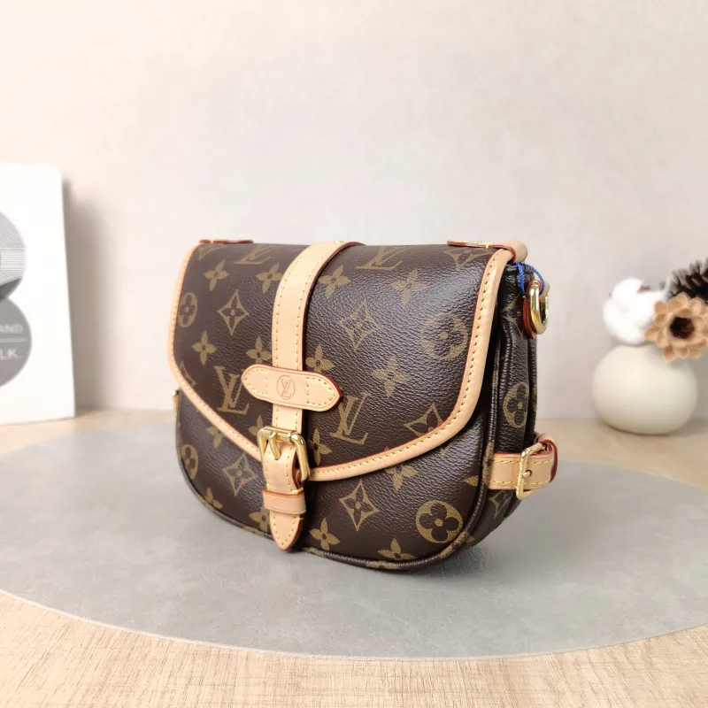 Louis Vuitton Crossbody Bag Saumur BB BB Monogram PVC BB 20 × 8 × 16 cm — cover view 2 of 6