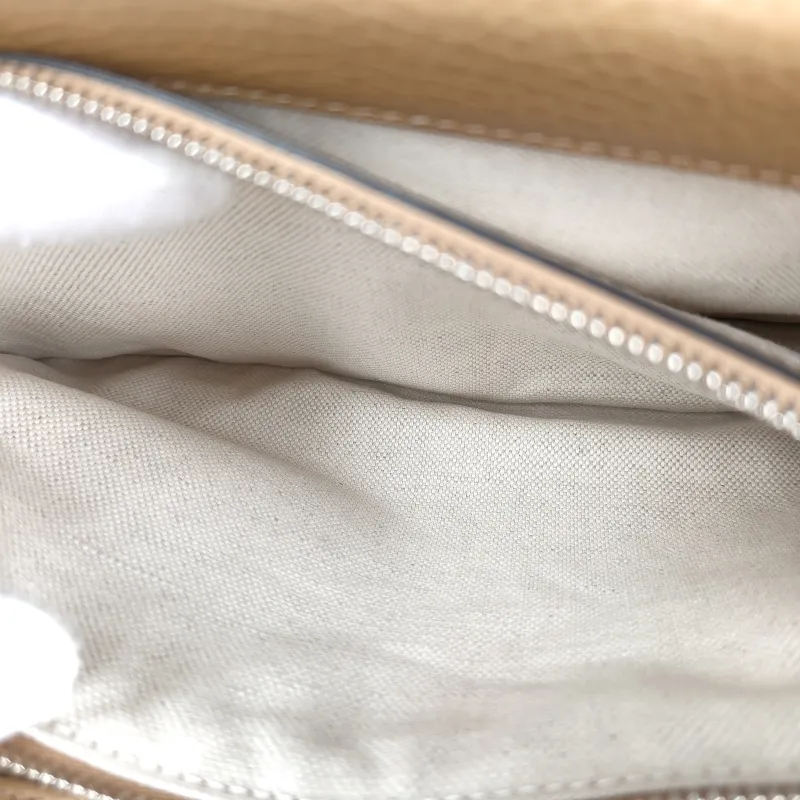 GUCCI Top Handle Bag Dionysus Edition Brown Calfskin Medium 28 × 9 × 17 cm — detail view 9 of 15