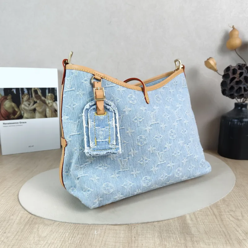 Louis Vuitton Crossbody Bag Carryall Blue Small 29 × 12 × 24 cm — cover view 2 of 6