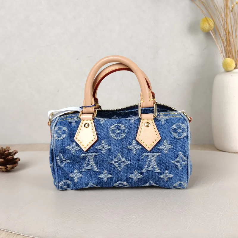Louis Vuitton Crossbody Bag Speedy Nano Blue Edition nano 16 × 7.5 × 10 cm — cover view 6 of 6