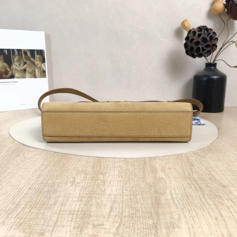 SAINT LAURENT Shoulder Bag MANHATTAN Brown Calfskin Medium29 × 7.5 × 20 cm — cover view 4 of 6