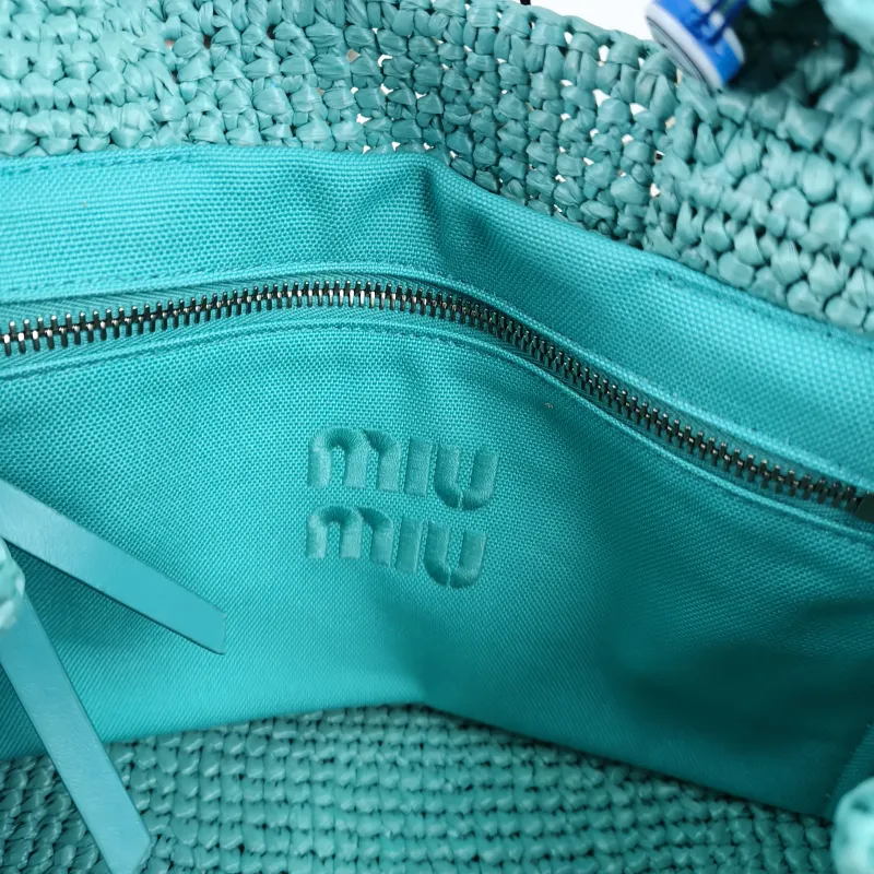 Miumiu Shoulder Bag Woven Woven One Size 29 × 5 × 20 cm — detail view 3 of 12
