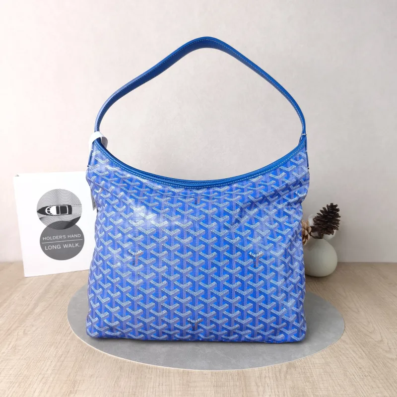 GOYARD Shoulder Bag Boheme HoboBlue PVC Small43 × 14 × 27 cm — cover view 6 of 6