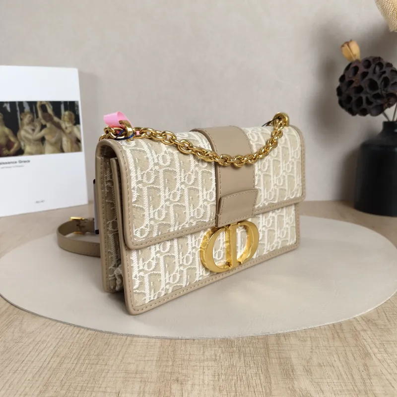DIOR Crossbody Bag30Montaigne 30Beige Canvas Medium25 × 9 × 16.5 cm — cover view 9 of 10