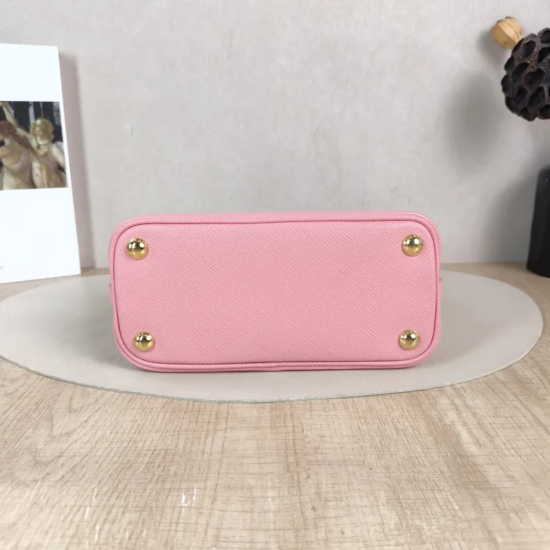 PRADA Crossbody Bag Top Handle Crossbody Bag Calfskin One Size 21 × 10 × 17 cm — cover view 4 of 5