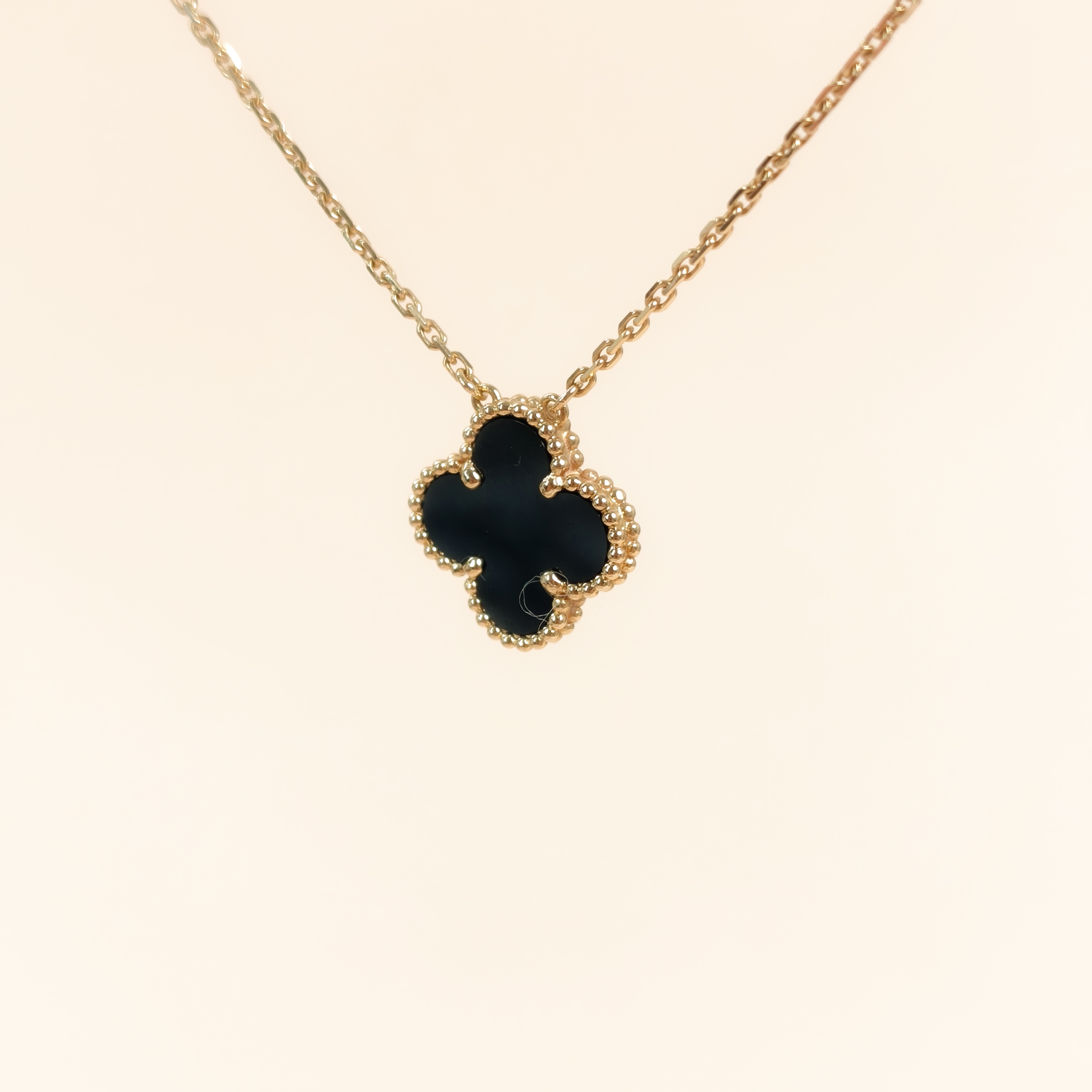 Van Cleef & Arpels Necklace Alhambra Alhambra Collection Necklace 18KY ellow Gold Vintage Small42cm โ cover view 4 of 8