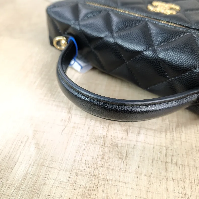 Chanel Crossbody Bag lp Box Bag Top Handle Crossbody Bag Black Grained Calfskin 19.5 × 5 × 12 cm — detail view 3 of 12