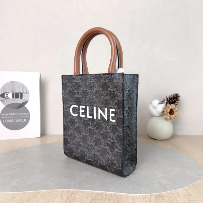 CELINE Crossbody Bag CABAS Mini Monogram PVC Mini 17 × 4 × 20.5 cm — cover view 4 of 5