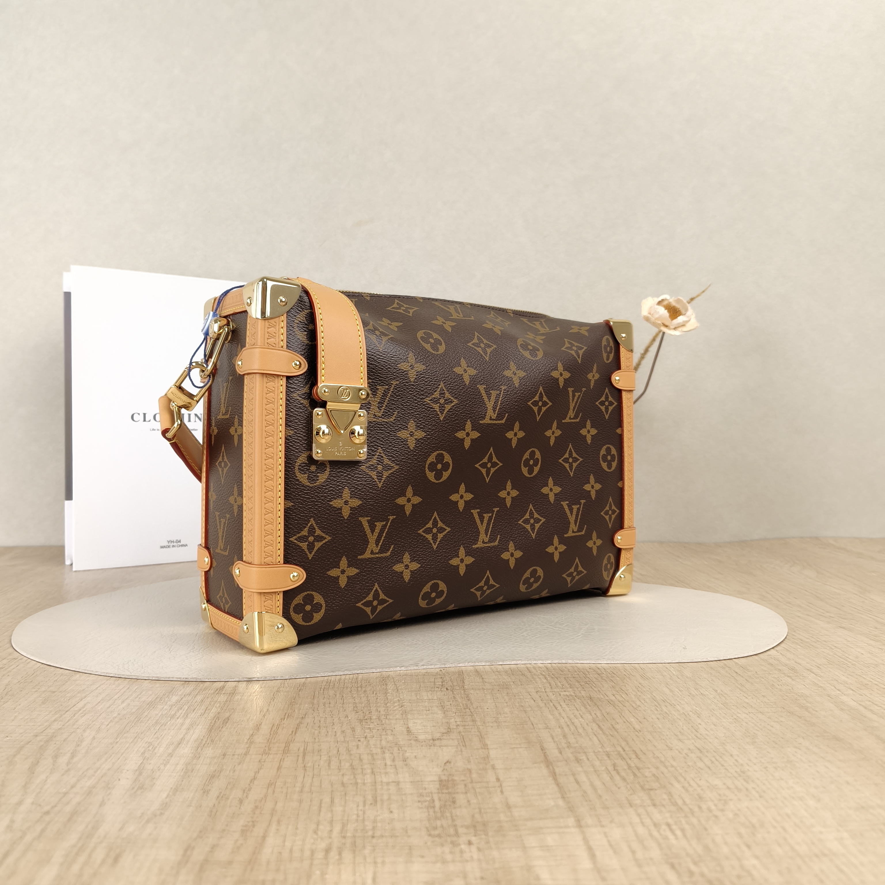 Louis Vuitton Crossbody Bag Side Trunk Box Monogram PVC Large30 × 10 × 20 cm — cover view 3 of 5