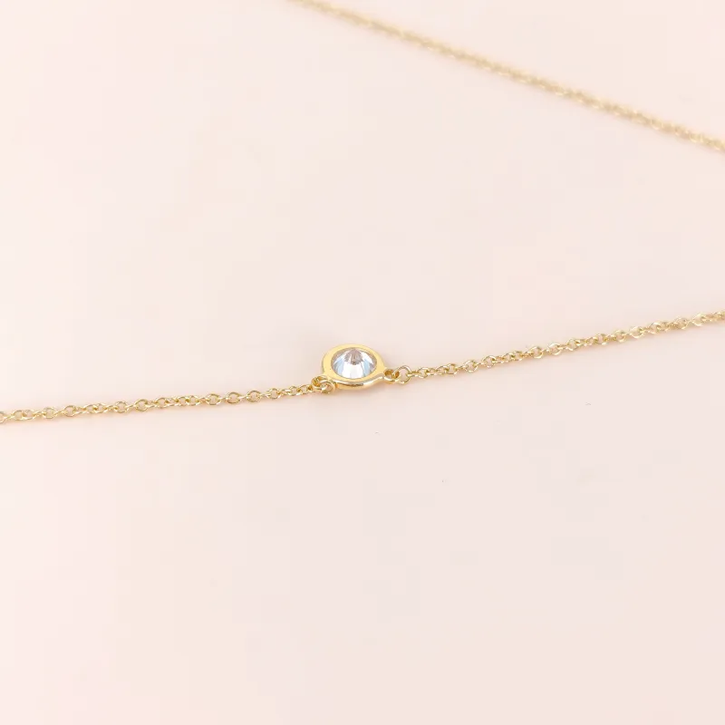 Tiffany&Co. Necklace Elsa Peretti Collection Necklace Yellow Gold Yellow Gold 18KY ellow Gold One Size 40cm — cover view 5 of 7