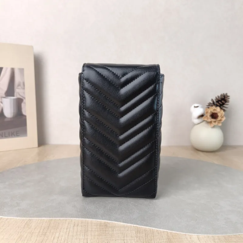 GUCCI Crossbody Bag Crossbody Bag Black Calfskin 10 × 3 × 19 cm — cover view 4 of 5