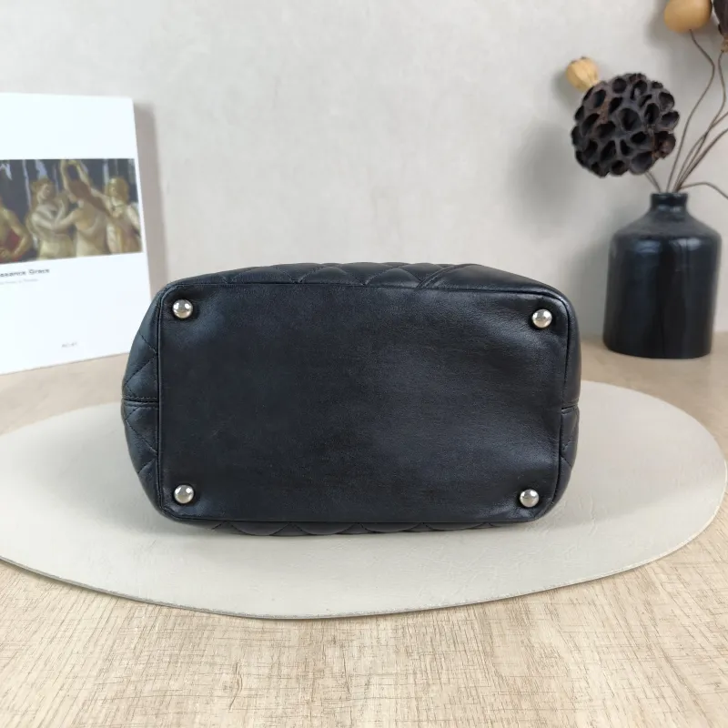 Chanel Shoulder Bag Cambon Basket Black Calfskin Small 20 × 12 × 24 cm 10 — cover view 5 of 5