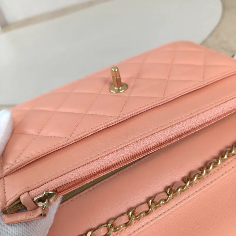Chanel Crossbody Bag Classic Flap WOC CF WOCWOC Bag Edition Lambskinmini19.2 × 3.5 × 12.3 cm — detail view 13 of 13