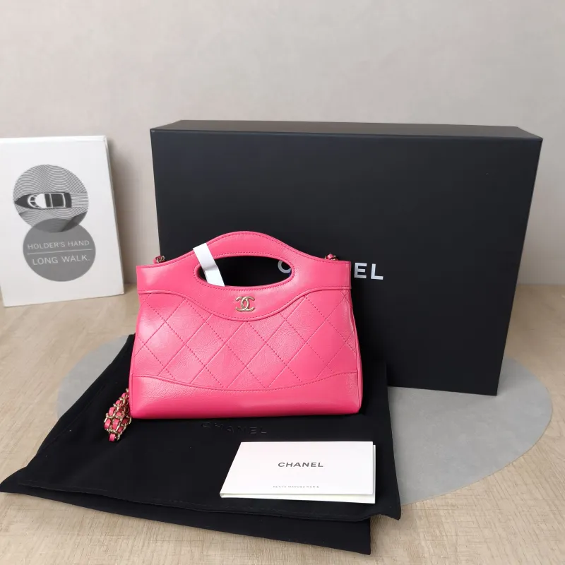 Chanel Crossbody Bag31Bag Pink Waxed Leathernano19 × 5 × 12 cm — cover view 2 of 6