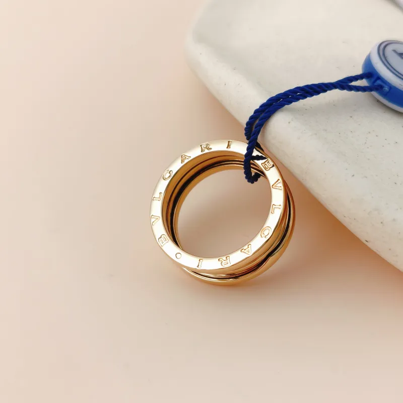 Bvlgari Ring B.zero1Collection Ring Yellow Gold 18KY ellow Gold One Size 60 — cover view 3 of 8