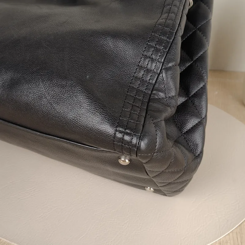 Chanel Shoulder Bag c tote Black Calfskin One Size 37 × 17 × 24 cm 16 — detail view 5 of 12