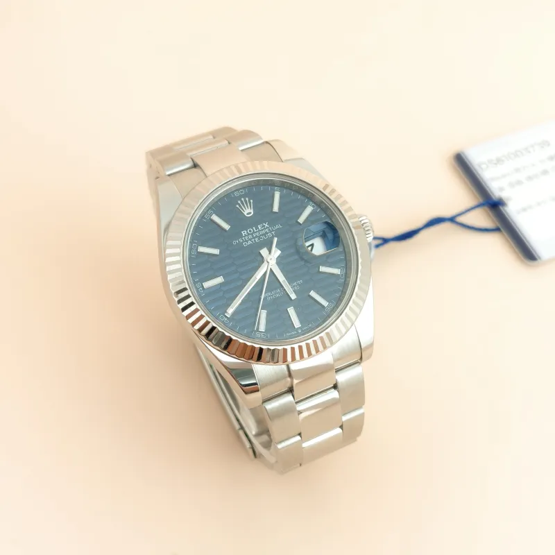 Rolex Watch Watch Blue One Size 41 — cover view 5 of 8