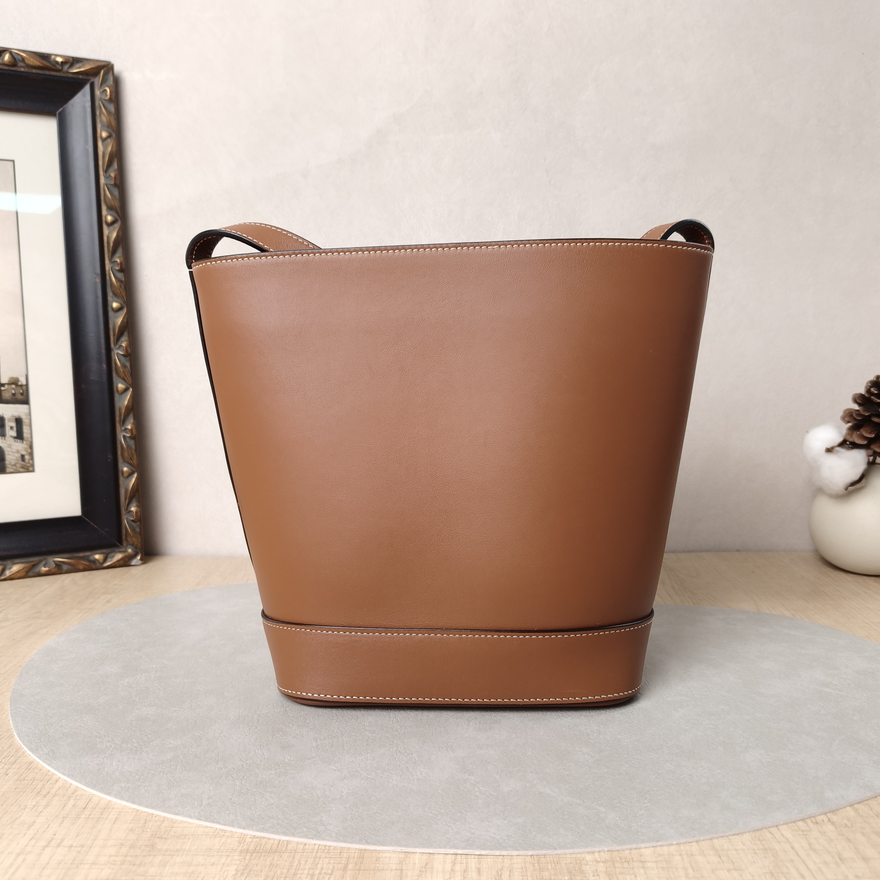 CELINE Shoulder Bag BUCKET TRIOMPHE Bucket Bag Calfskin Small17 × 10 × 22 cm — cover view 5 of 5