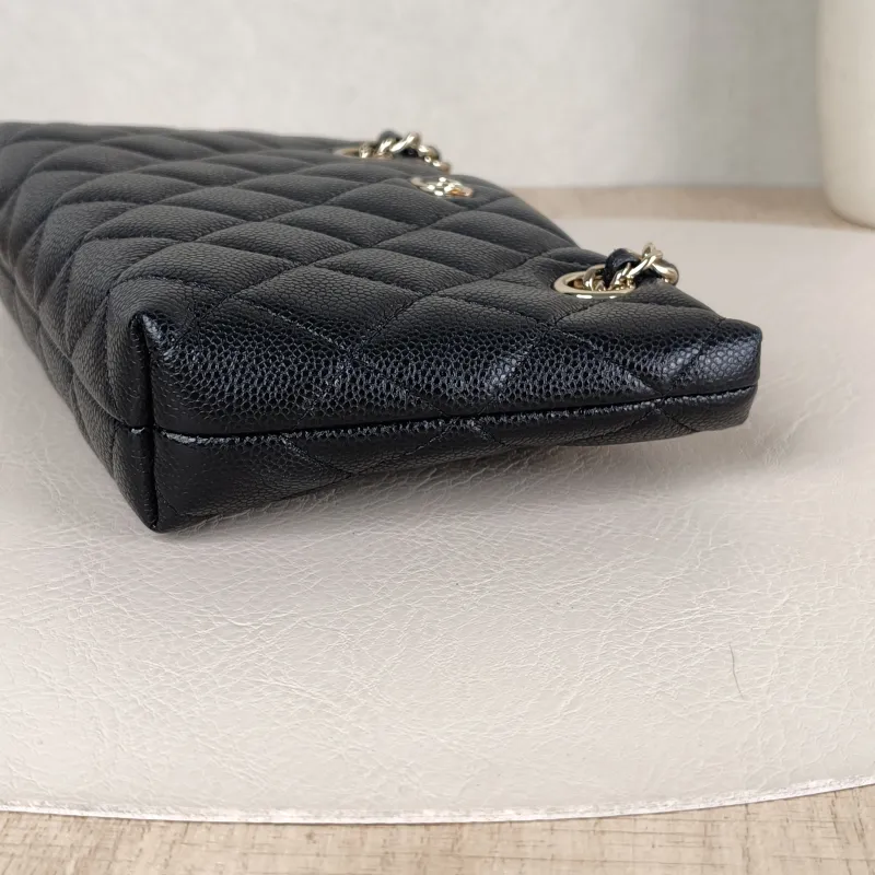Chanel Shoulder Bag mini tote Black Grained Calfskin One Size20 × 4 × 11 cm — detail view 7 of 10