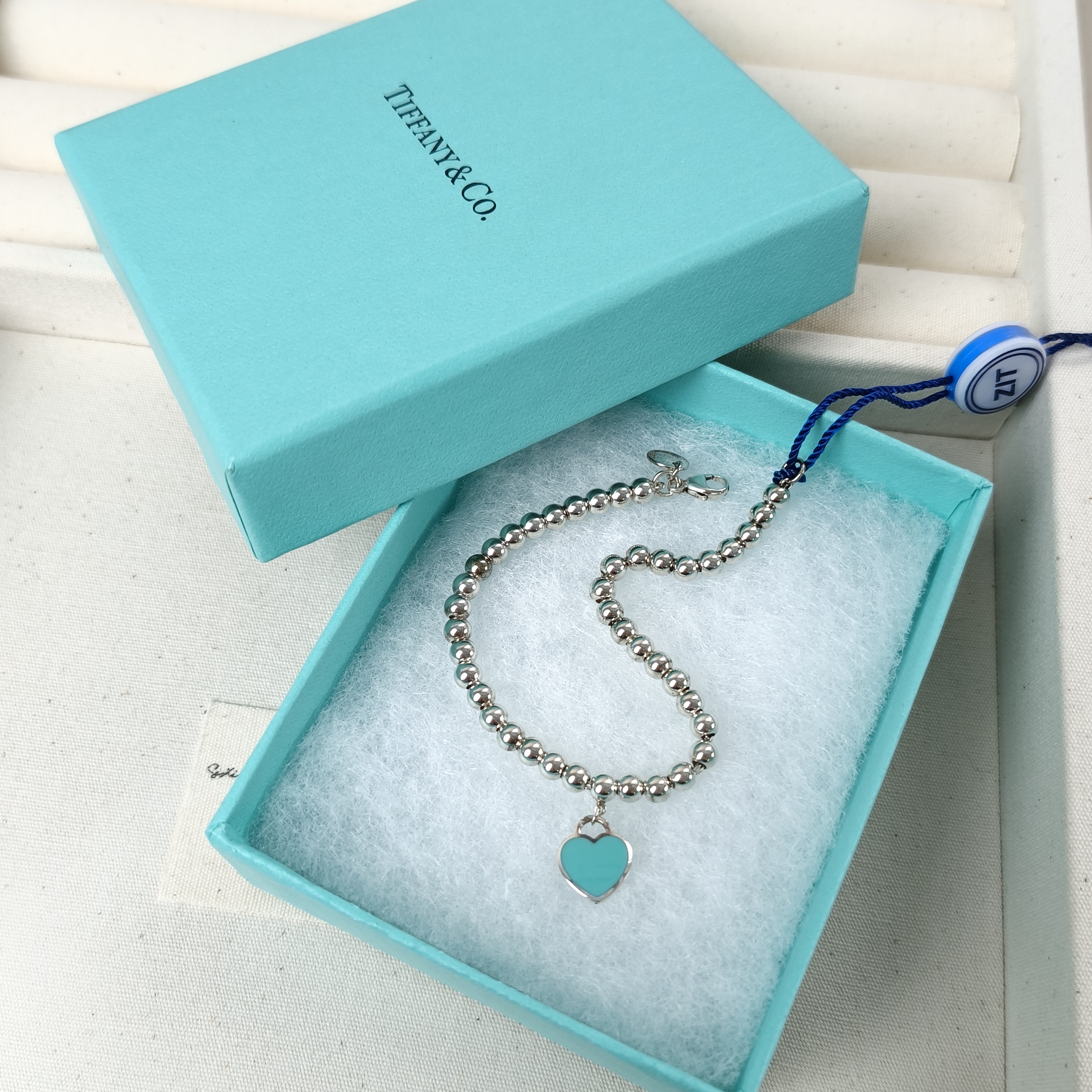 Tiffany&Co. Bracelet Return to Tiffany™ Blue Silver925 One Size16cm One Size — cover view 5 of 10