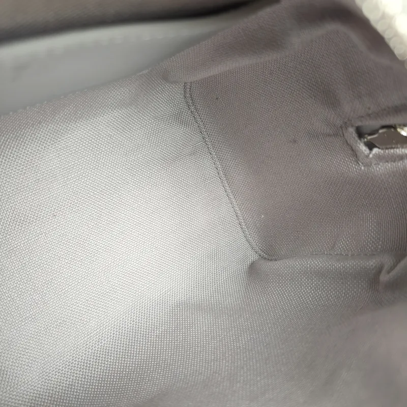 GUCCI Crossbody Bag GG Collection Silver Monogram PVC 20 × 11 × 13 cm — detail view 11 of 11