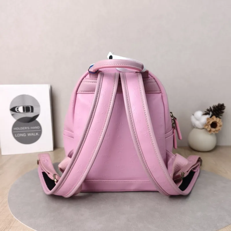 MCM Backpack Backpack Pink PVC One Size21 × 10 × 26 cm — cover view 4 of 5