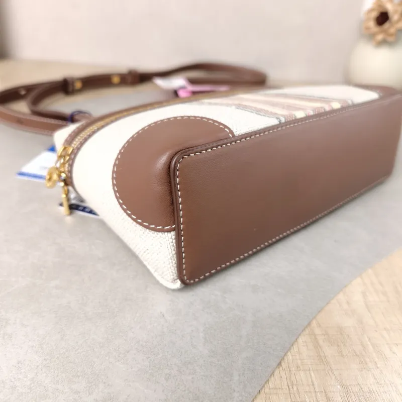 Loro Piana Crossbody Bag Extra Pocket L19 Colorblock Canvas One Size 19 × 7 × 11.5 cm — detail view 6 of 13
