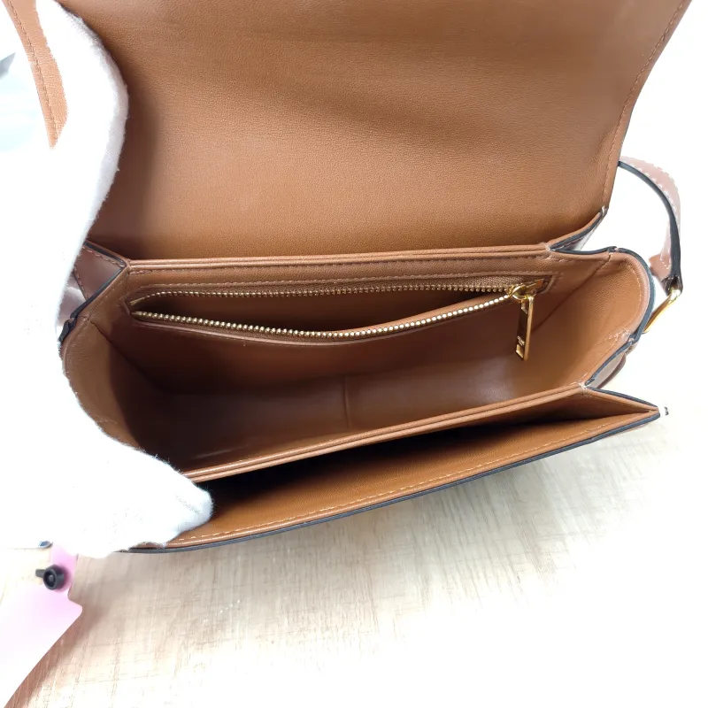 CELINE Crossbody Bag Teen Triomphe Monogram PVC Small 18.5 × 7 × 13.5 cm — detail view 5 of 12