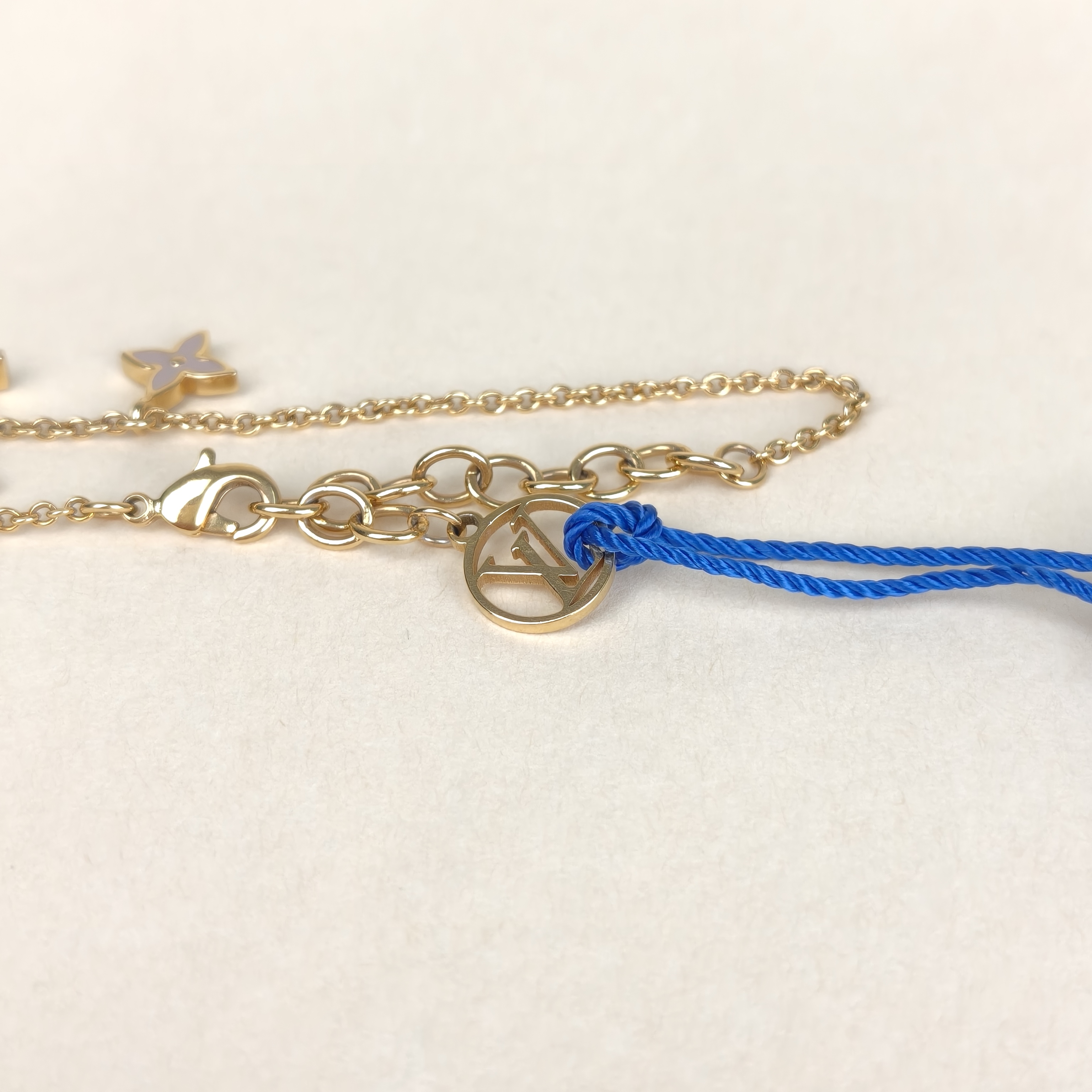 Louis Vuitton Bracelet Iconic Enamel Bracelet Gold 15-19㎝ — cover view 9 of 9