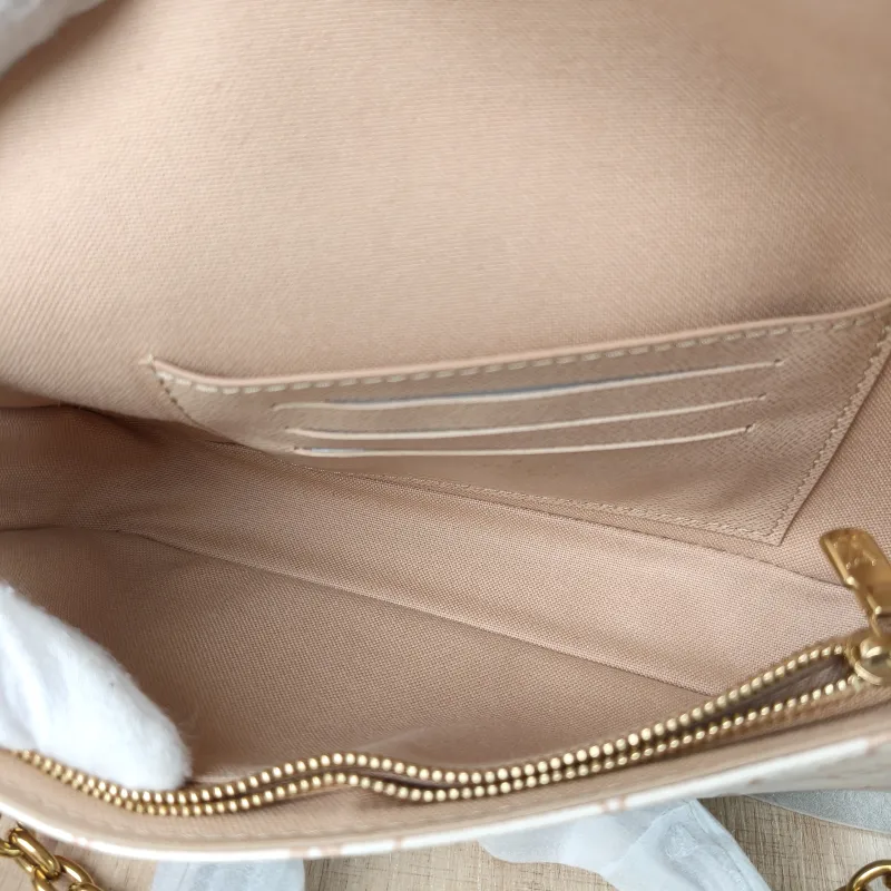 Louis Vuitton Crossbody Bag IVY · Beige PVC Small 23.5 × 4.3 × 12 cm Conditioned — detail view 3 of 11