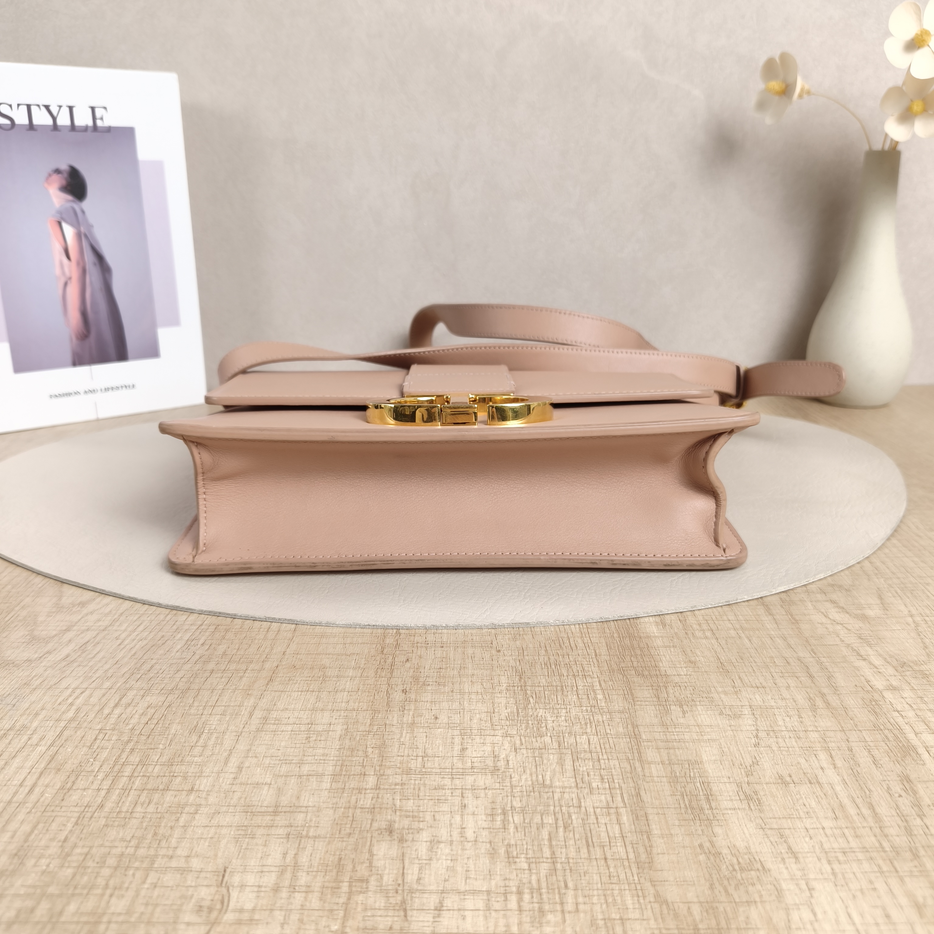 DIOR Crossbody Bag30Montaigne 30Pink Calfskin Medium24 × 8 × 17 cm — cover view 10 of 12