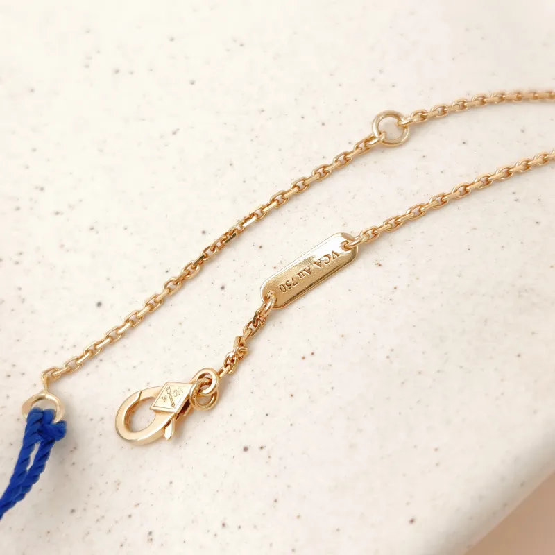 Van Cleef & Arpels Necklace Alhambra Alhambra Collection Necklace 18KY ellow Gold Vintage Small42cm — cover view 11 of 12