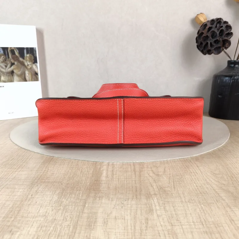 Hermès Shoulder Bag Halzan 31 Q5 Taurillon Clemence TC Calfskin Medium 31 × 9 × 28.5 cm A — cover view 3 of 5