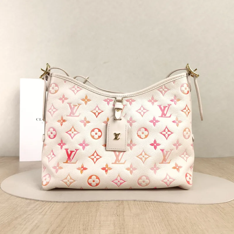 Louis Vuitton Crossbody Bag Carryall Calfskin Small29.5 × 12 × 24 cm