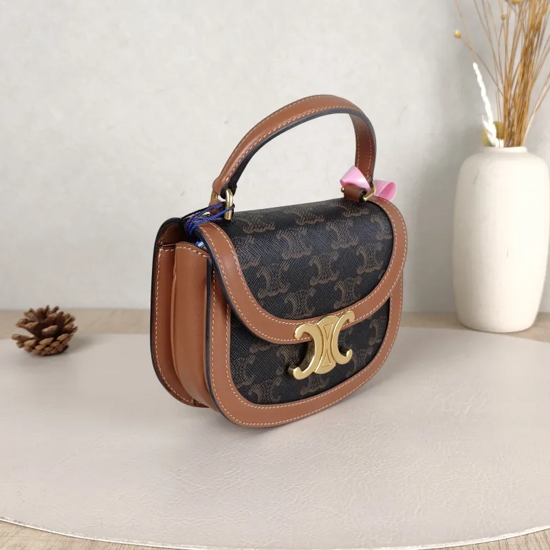 CELINE Crossbody Bag Crossbody Bag Monogram PV Cmini15 × 5 × 11.5 cm — cover view 2 of 6