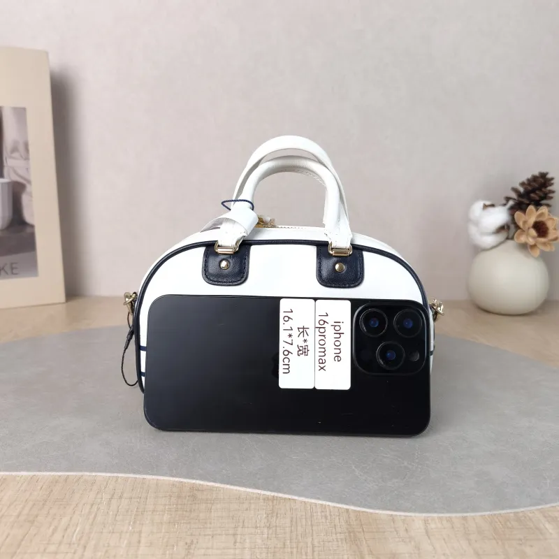 DIOR Crossbody Bag Vibe Bowling White CC alfskin Mini 17.5 × 8 × 10.5 cm — cover view 5 of 5