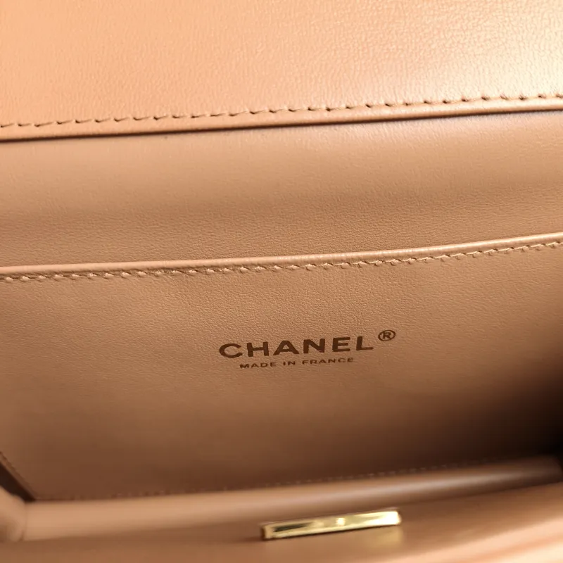 Chanel Backpack Backpack Brown Lambskin One Size23 × 6 × 18 cm — detail view 12 of 14
