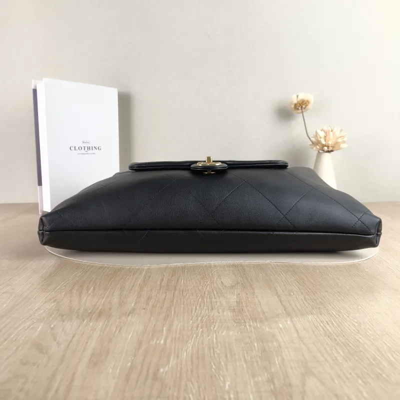 Chanel Shoulder Bag 25k hobo Black Calfskin 43 × 9 × 36 cm — cover view 2 of 5