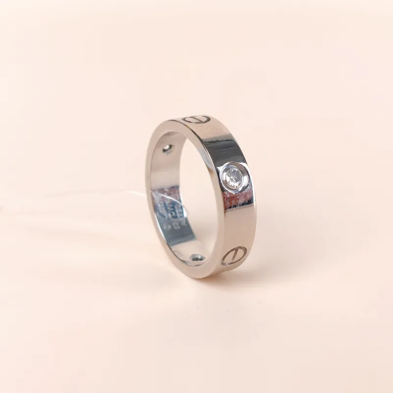 CARTIER Ring Love Collection White Gold Diamond18KW hite Gold Edition 63 — cover view 4 of 9