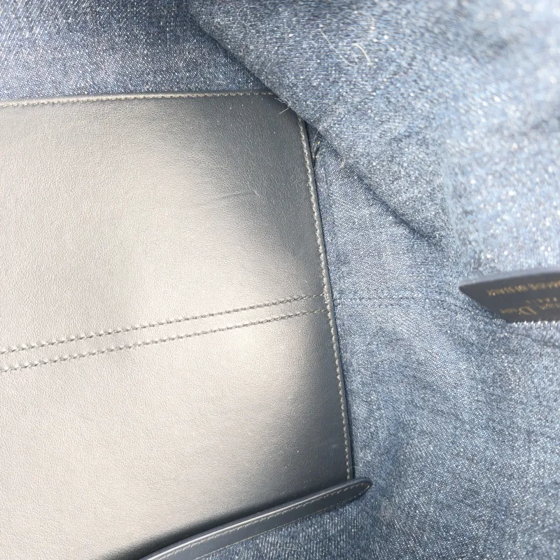 DIOR Top Handle Bag TOUJOURS Blue Medium28.5 × 17 × 21.5 cm — detail view 12 of 12