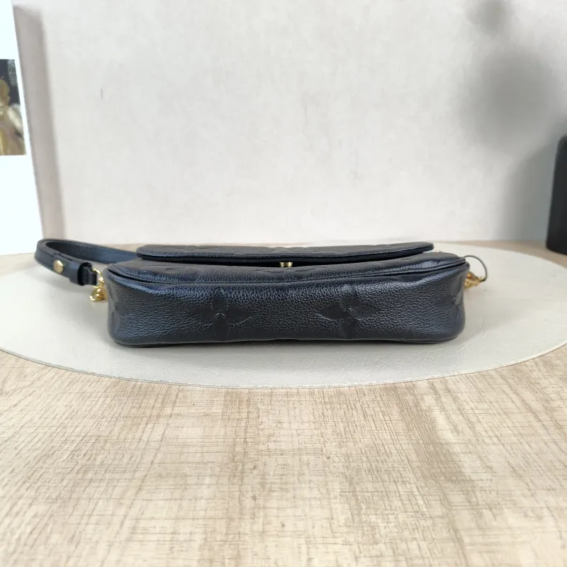 Louis Vuitton Crossbody Bag IVY Black Empreinte Embossed Calfskin Small23.5 × 4.3 × 12 cm — cover view 2 of 5