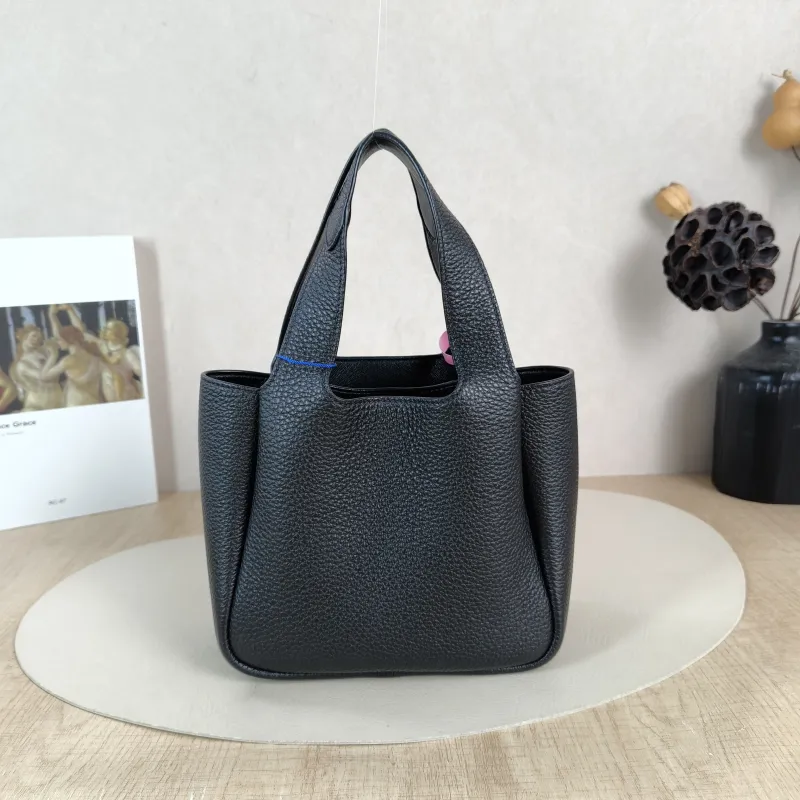 PRADA Shoulder Bag Black Calfskin Mini 18 × 9 × 16 cm — cover view 5 of 6