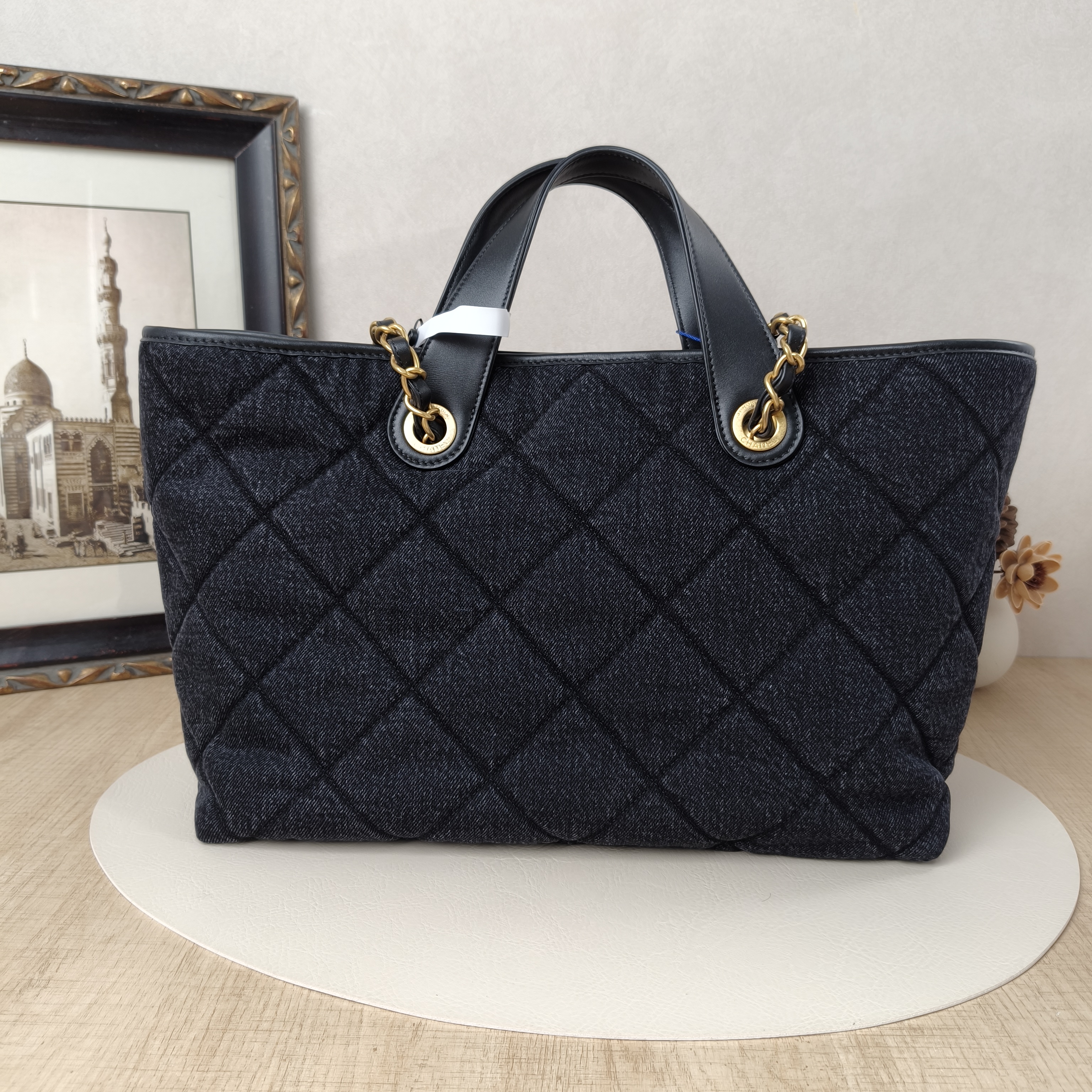 Chanel Shoulder Bag tote Black One Size35 × 13 × 24 cm — cover view 9 of 10