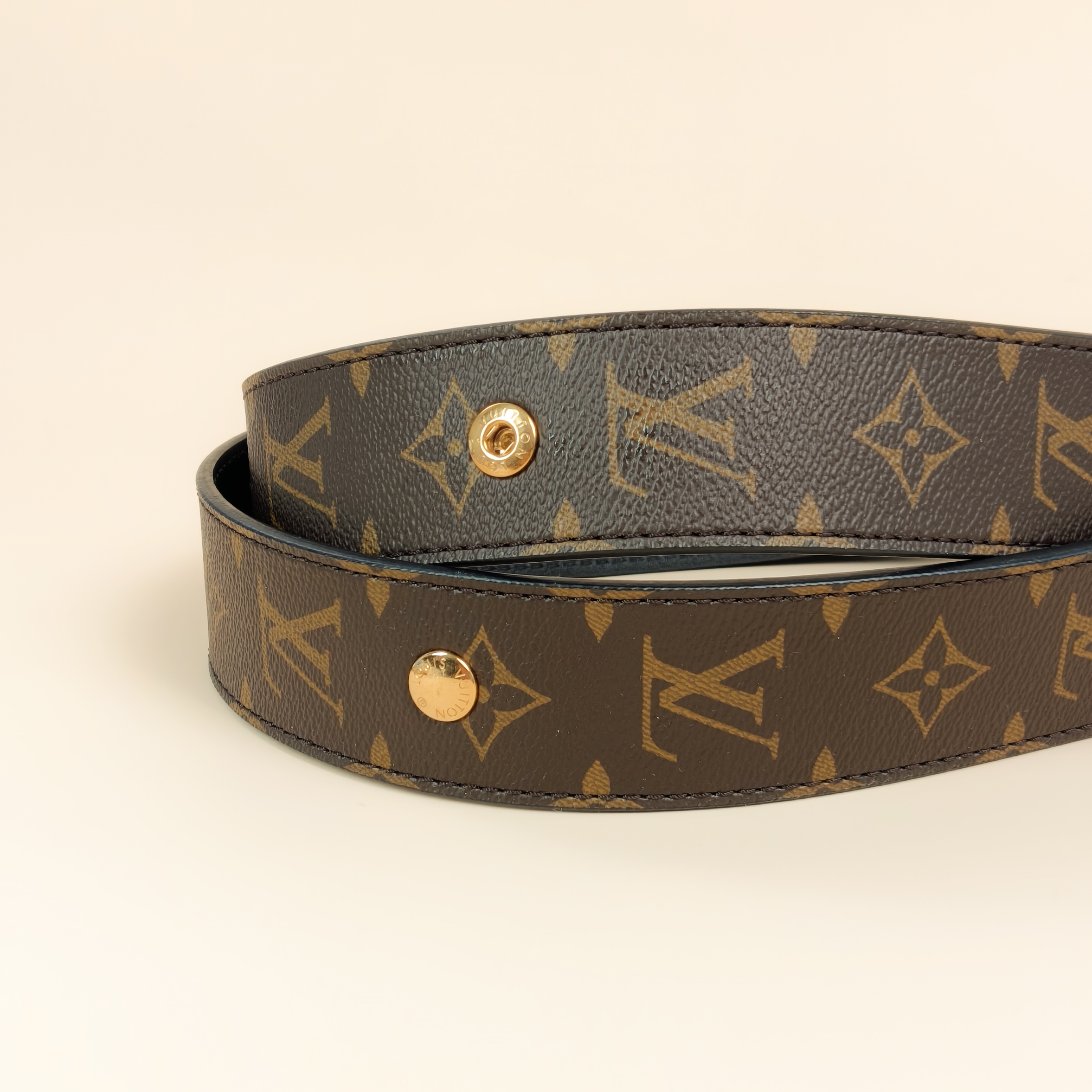 Louis Vuitton Shoulder Strap Shoulder Strap Monogram PVC One Size125cm 4cm — cover view 5 of 7